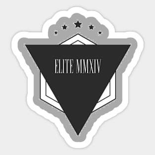 Elite Baseball Logo Sticker